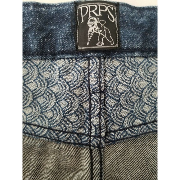PRPS Demon‎ Fit Button Fly Men's Size 36 Jeans Purposely Distressed Denim - Picture 4 of 12